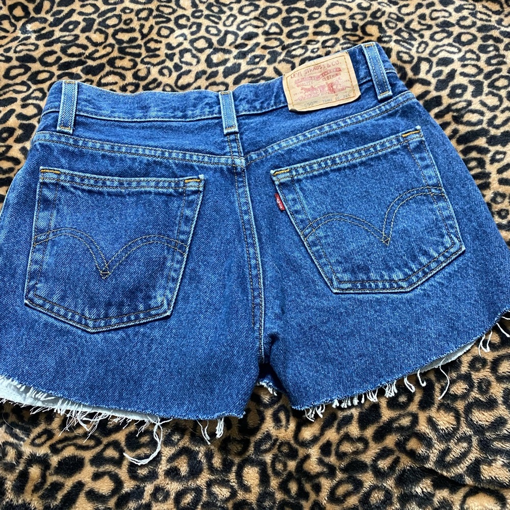 Denim Levi Shorts